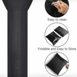 1- PATIO HEATER COVER WATERPROOF/ZIPPER & STORAGE BAG, OUTDOOR HEATER COVERS